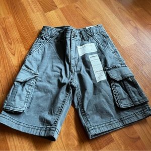 Sonoma grey cargo short 5 reg adjustable waistband